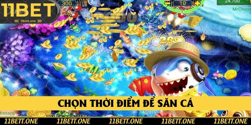 Biết chọn thời điểm bắn rất quan trọng trong bắn cá xèng Biết chọn thời điểm bắn rất quan trọng trong bắn cá xèng