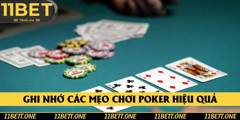 Ghi nhớ các mẹo chơi poker chiến thắng như các cao thủ Ghi nhớ các mẹo chơi poker chiến thắng như các cao thủ